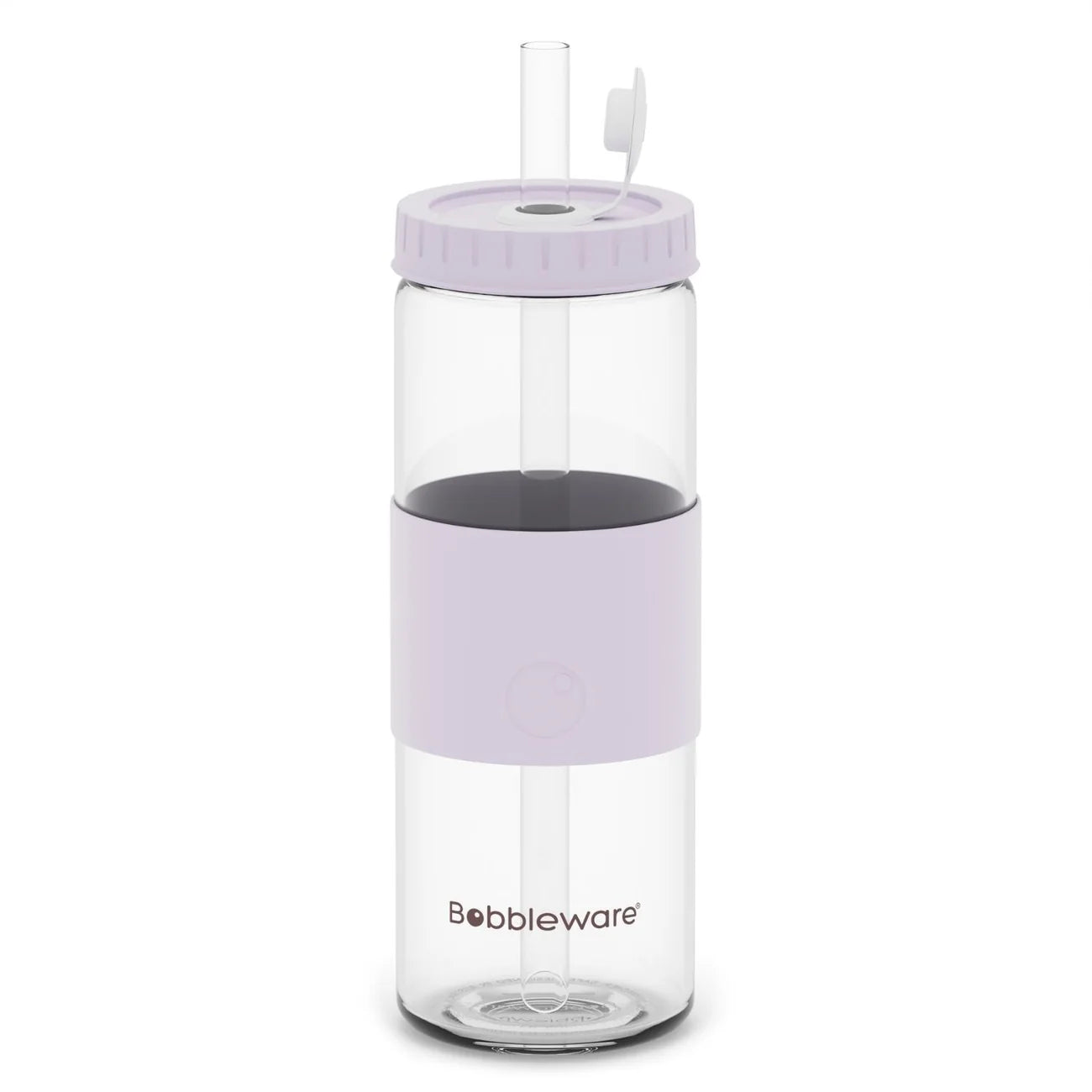 Bobbleware Glass 700mL Lilac bubble tea sustainable and reusable cup/ tumbler. 